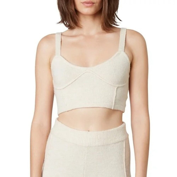 Nia The Brand Tops - NWT Nia The Brand Ecru Corset Top Size Small